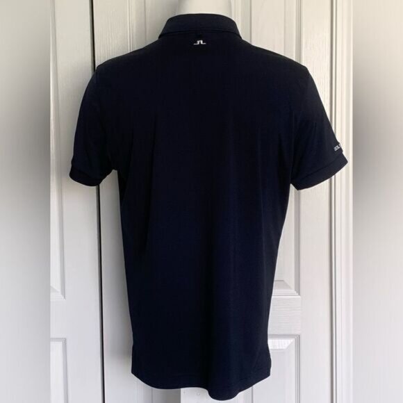 J.Lindeberg Men's navy Polo Shirt - Picture 2 of 7